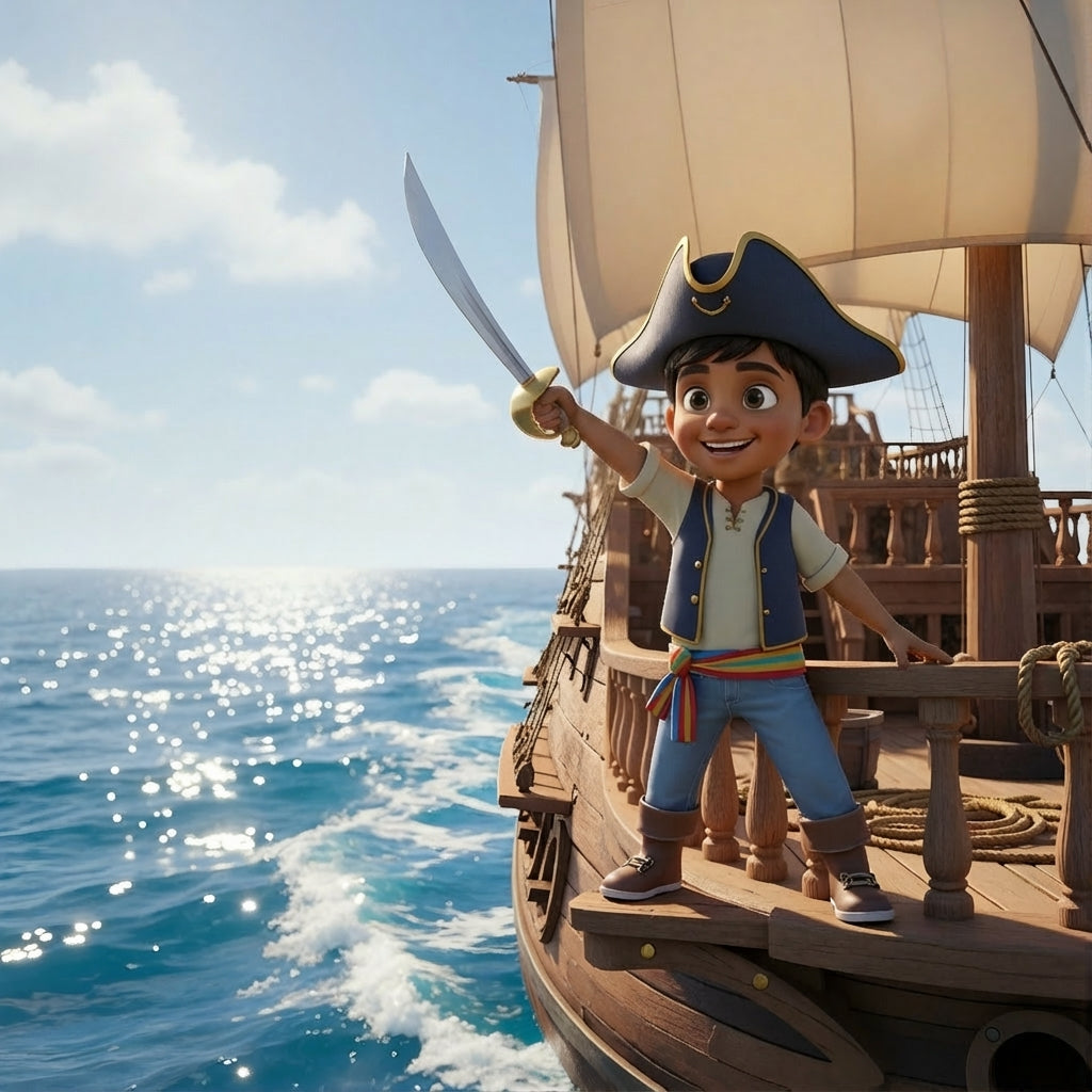 The Child's hunt for Treasure