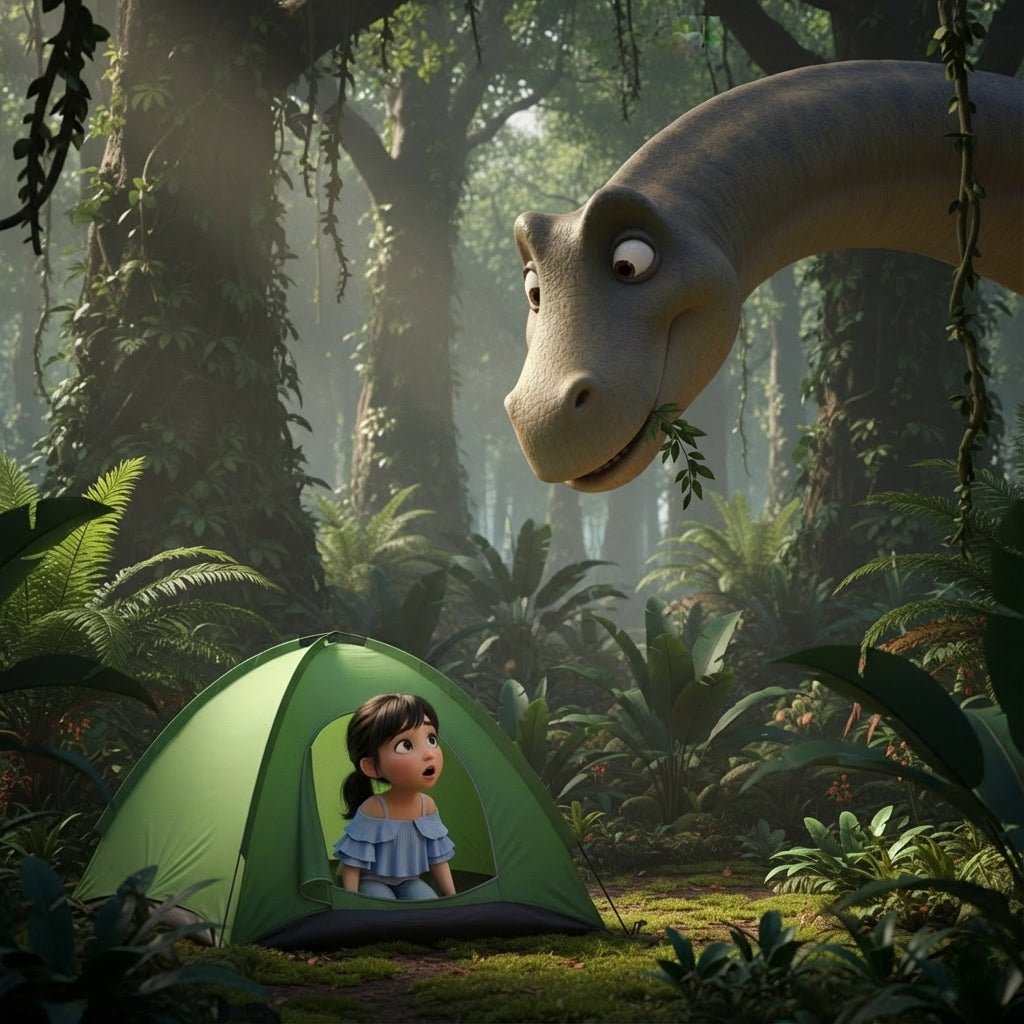 The Child and the day of the Dinosaurs