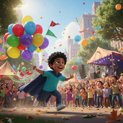 The Super Child Saves the Day