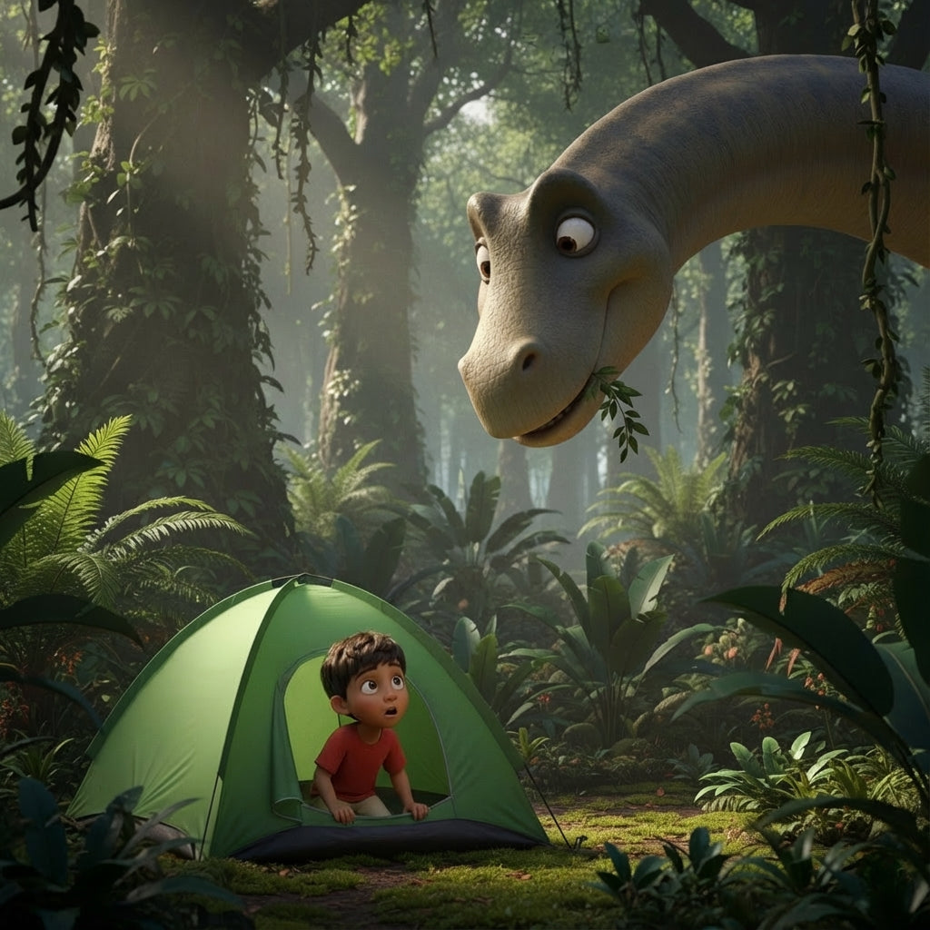 The Child and the day of the Dinosaurs