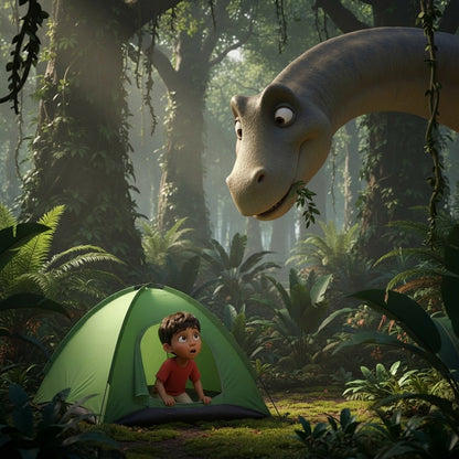 The Child and the day of the Dinosaurs