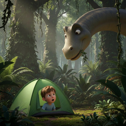 The Child and the day of the Dinosaurs