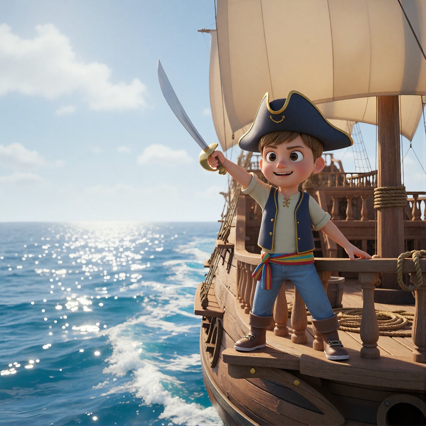 The Child's hunt for Treasure