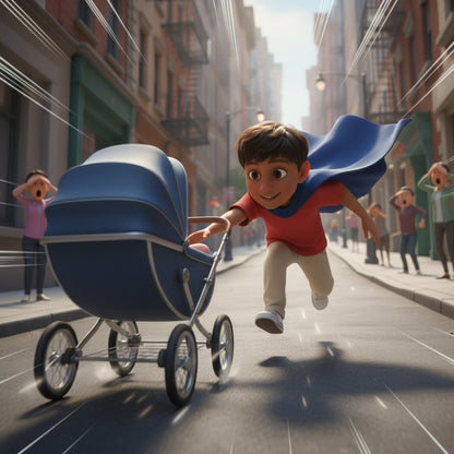 The Super Child Saves the Day