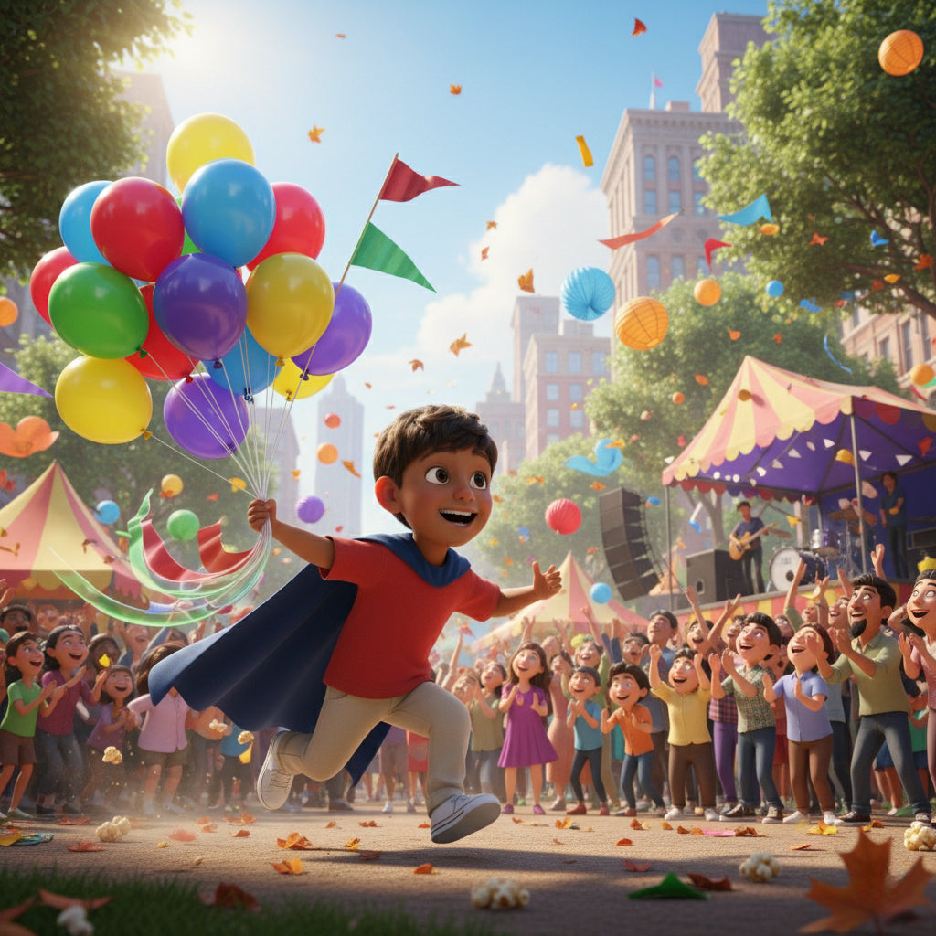 The Super Child Saves the Day