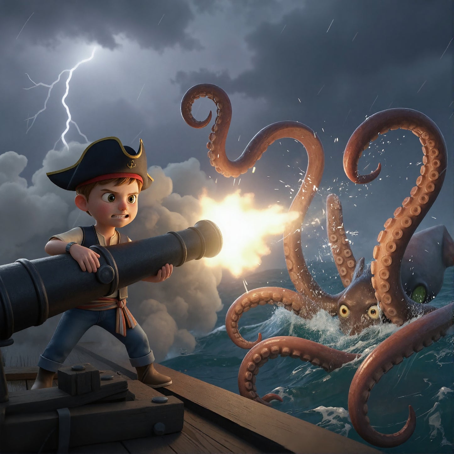 The Child's hunt for Treasure