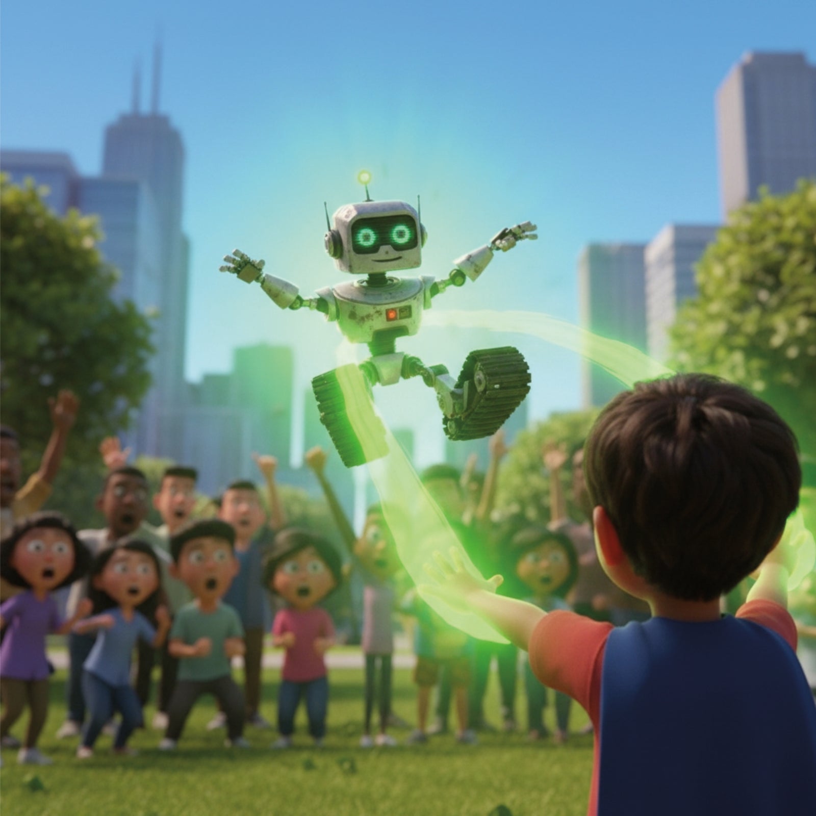 The Super Child Saves the Day