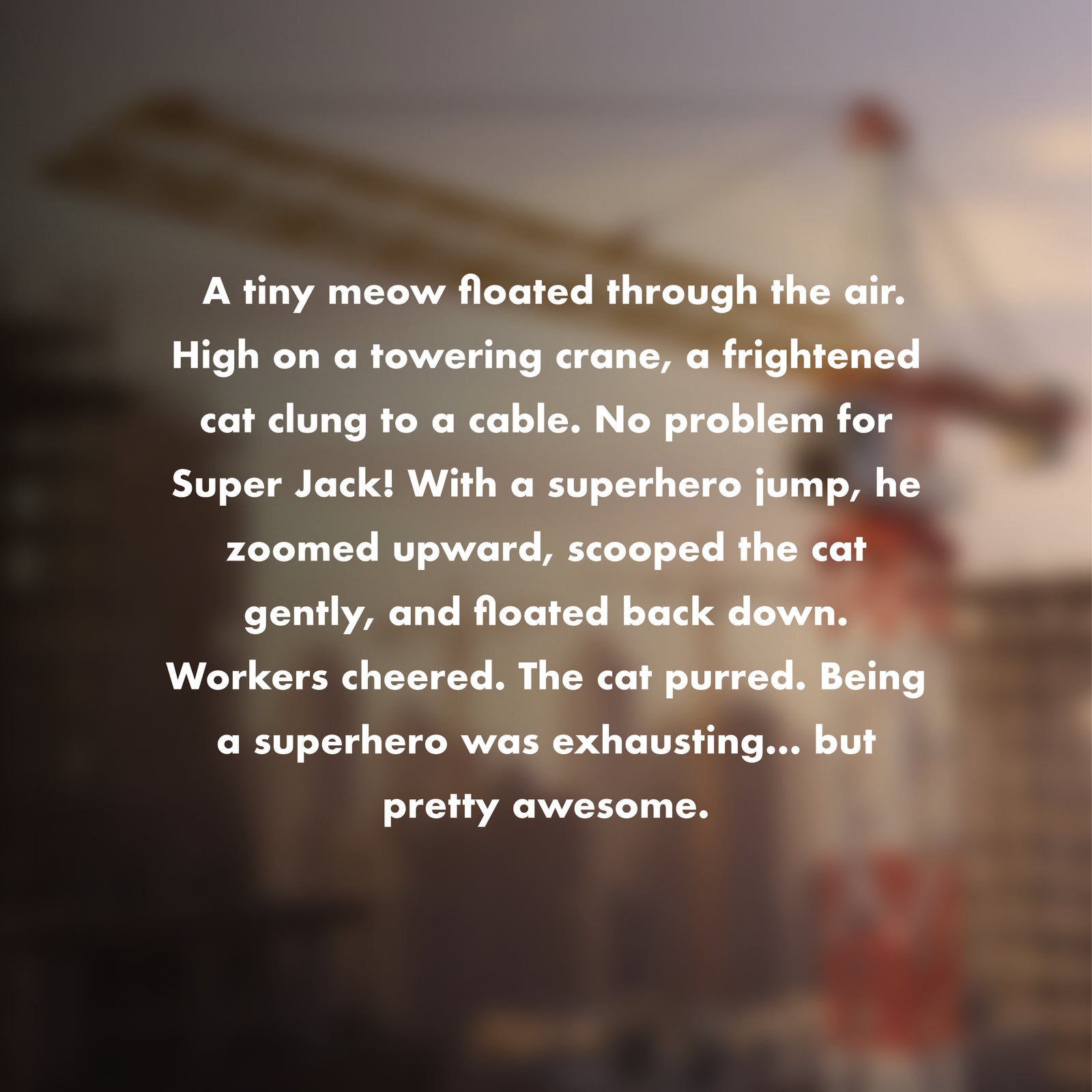 The Super Child Saves the Day