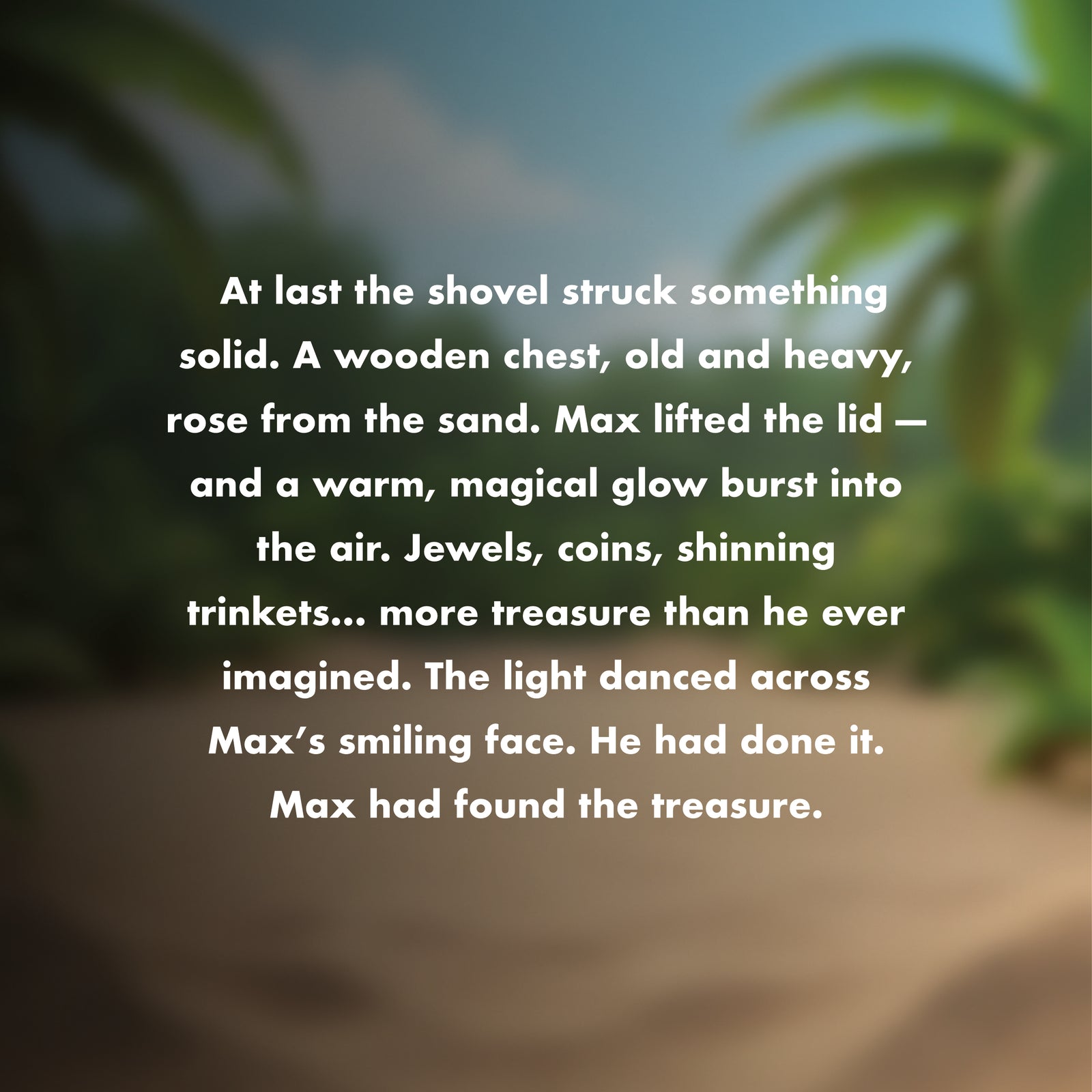 The Child's hunt for Treasure