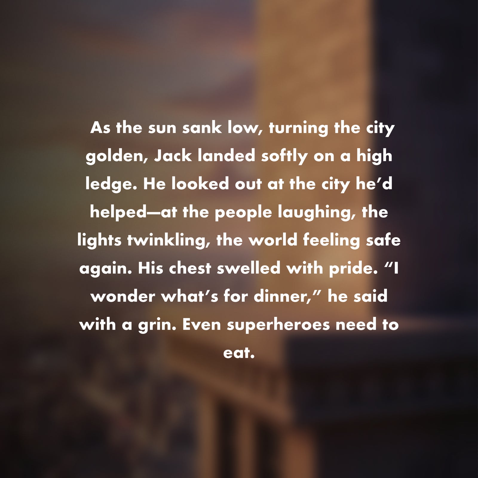 The Super Child Saves the Day