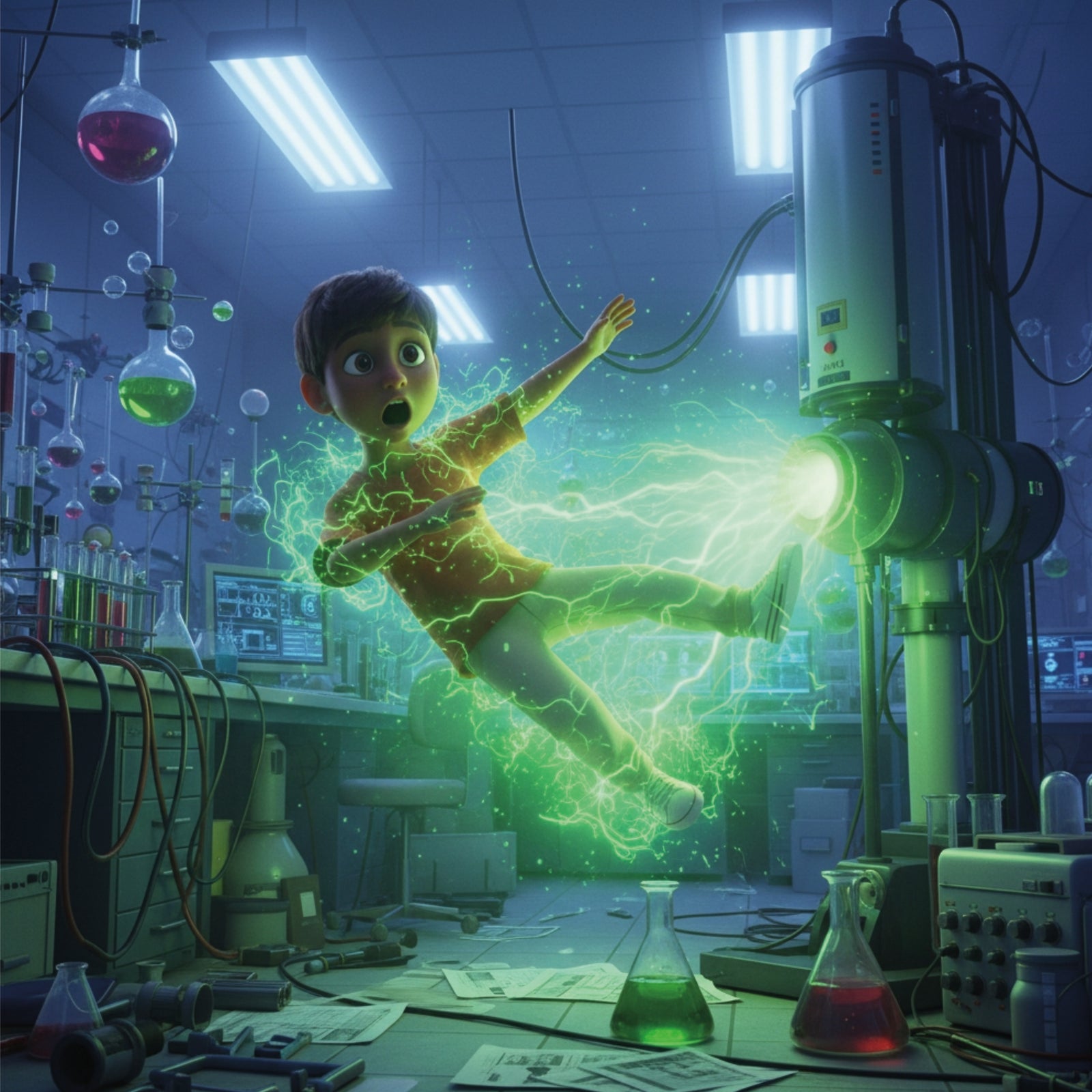 The Super Child Saves the Day