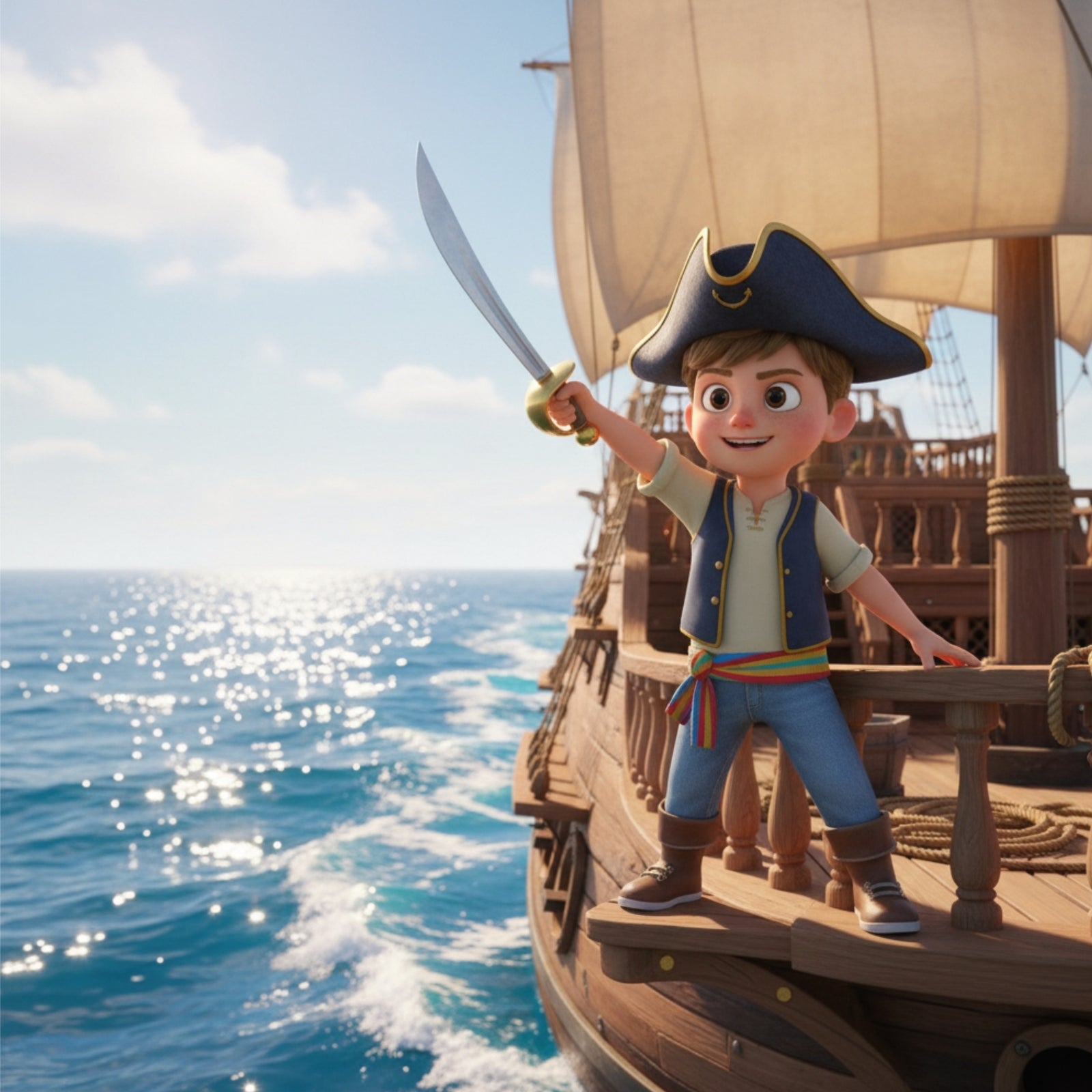 The Child's hunt for Treasure