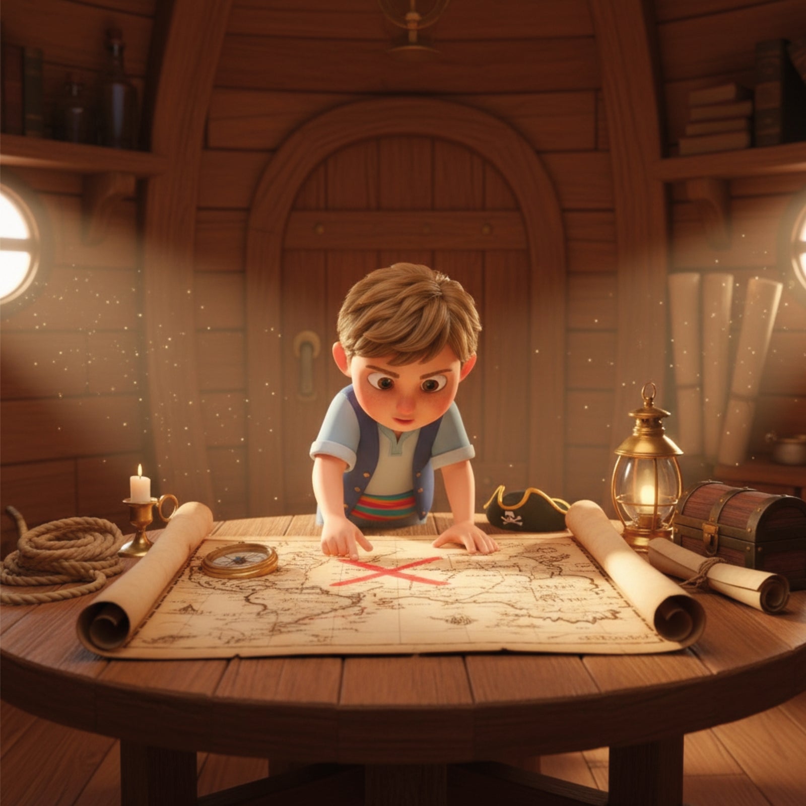 The Child's hunt for Treasure