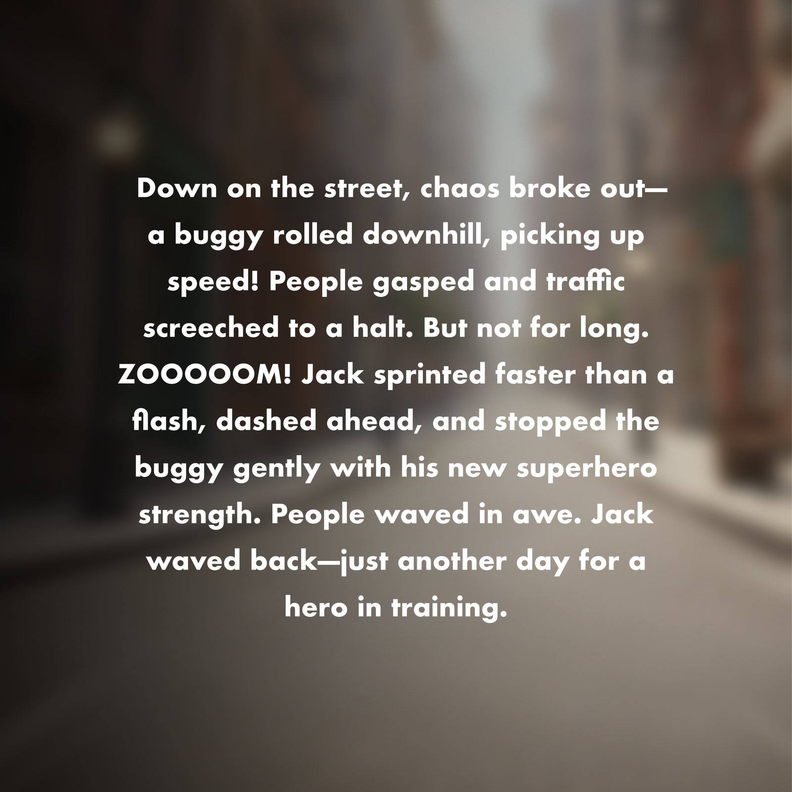 The Super Child Saves the Day