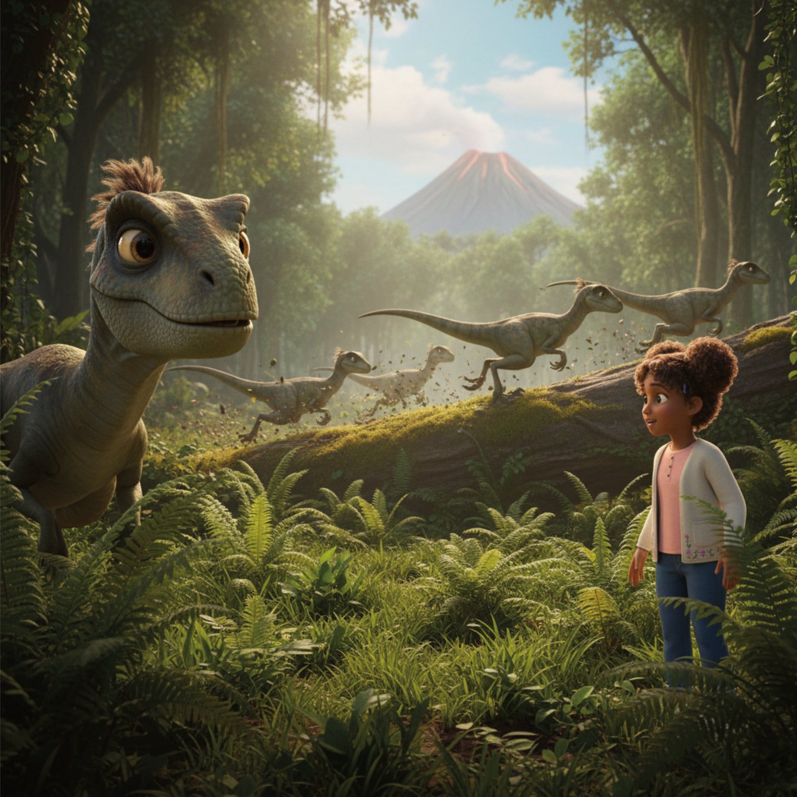 The Child and the day of the Dinosaurs