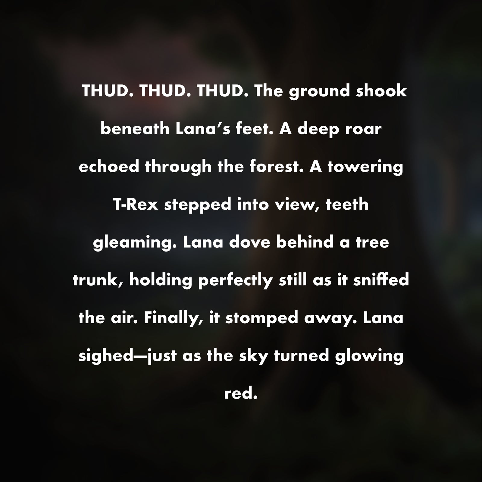 The Child and the day of the Dinosaurs