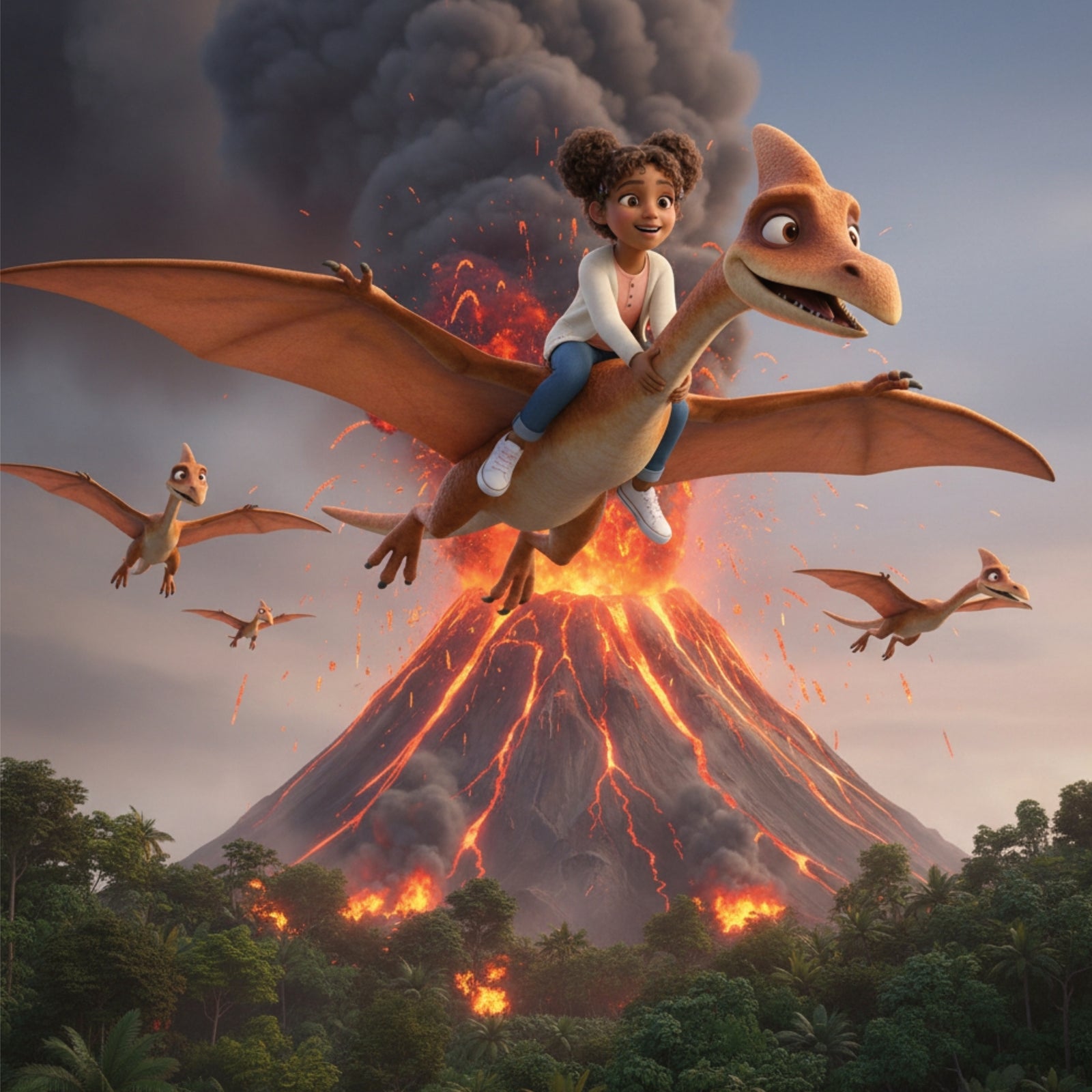 The Child and the day of the Dinosaurs