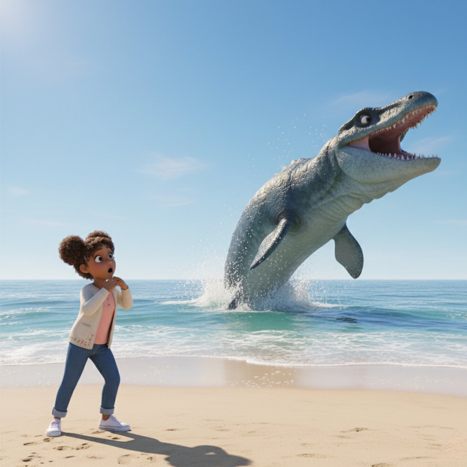 The Child and the day of the Dinosaurs