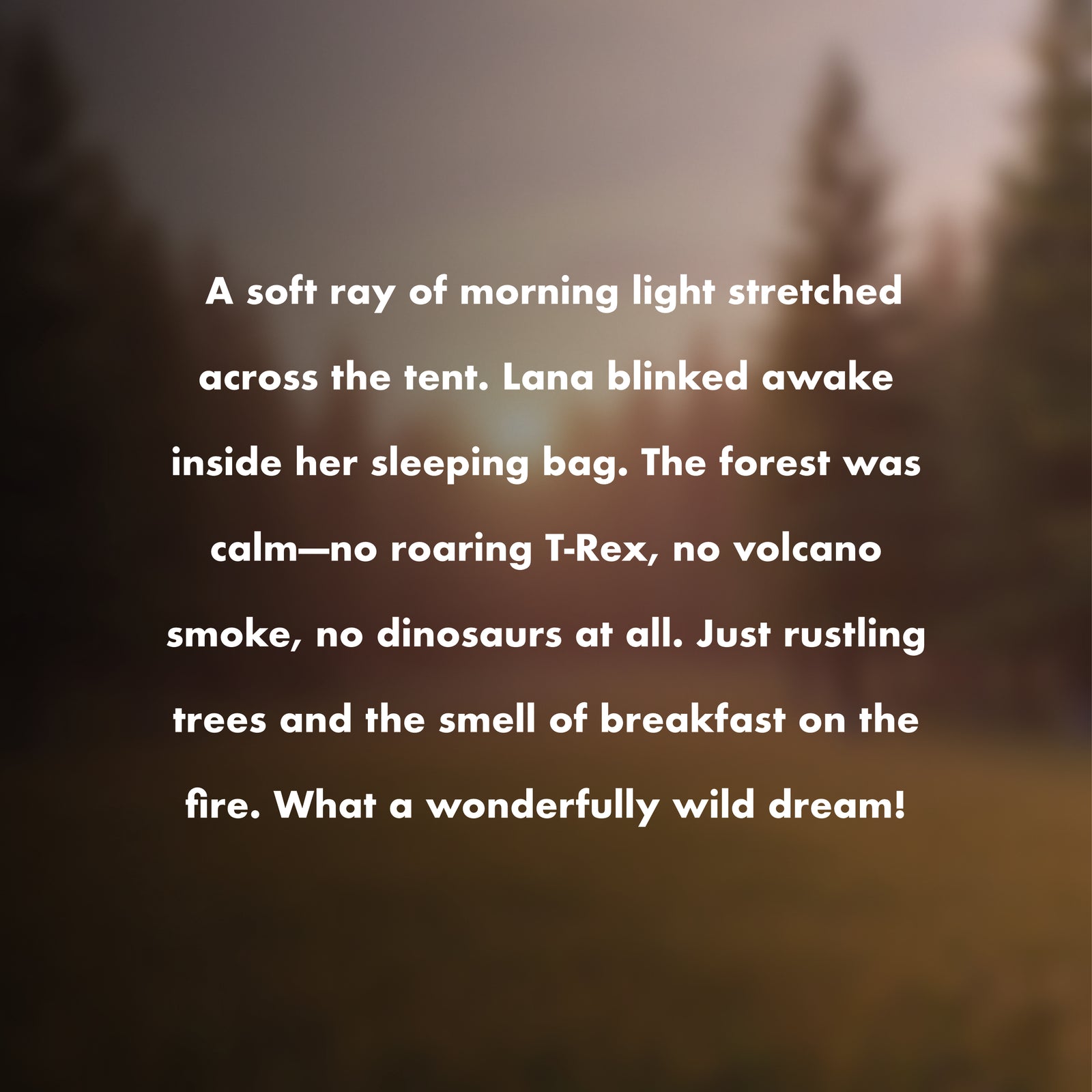 The Child and the day of the Dinosaurs