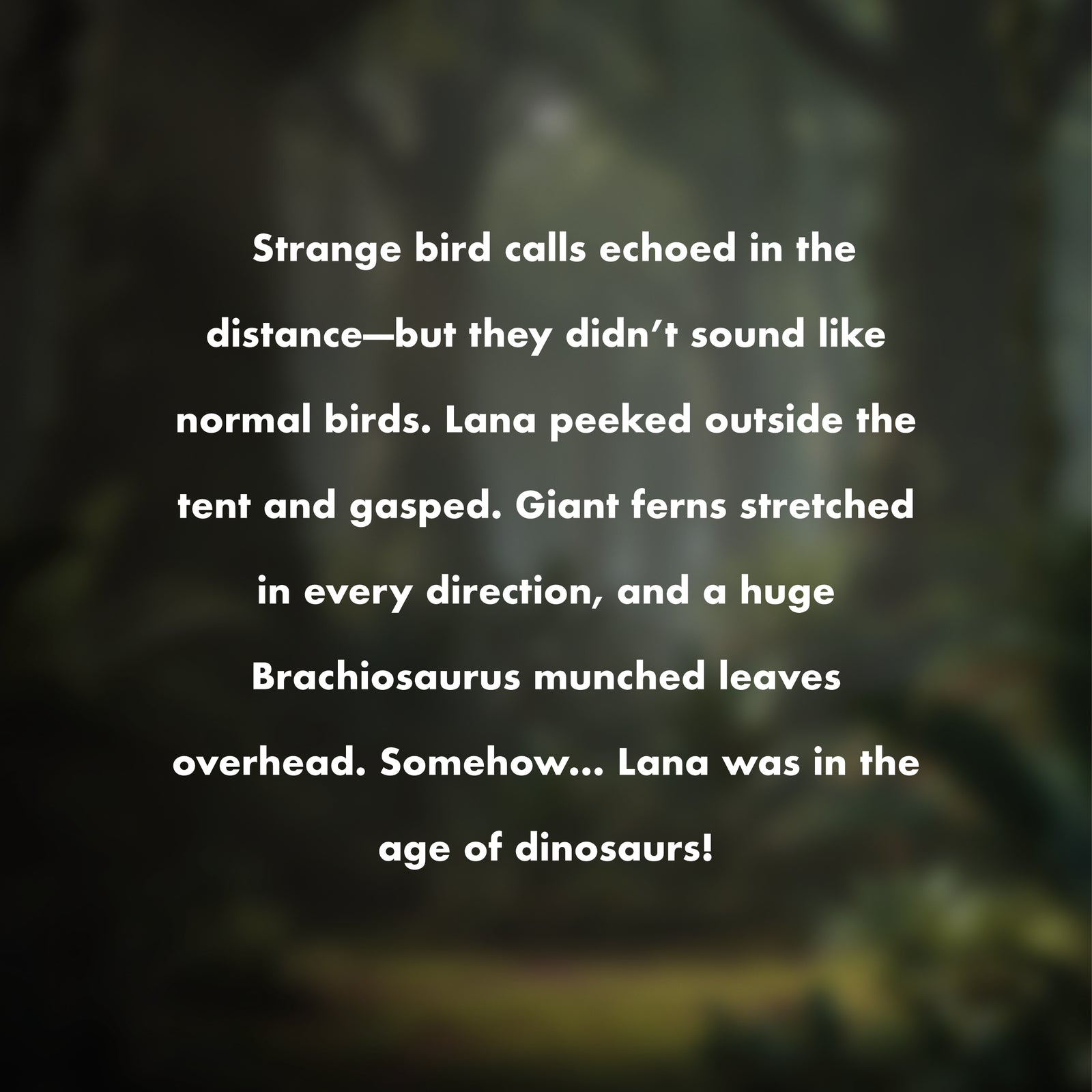 The Child and the day of the Dinosaurs