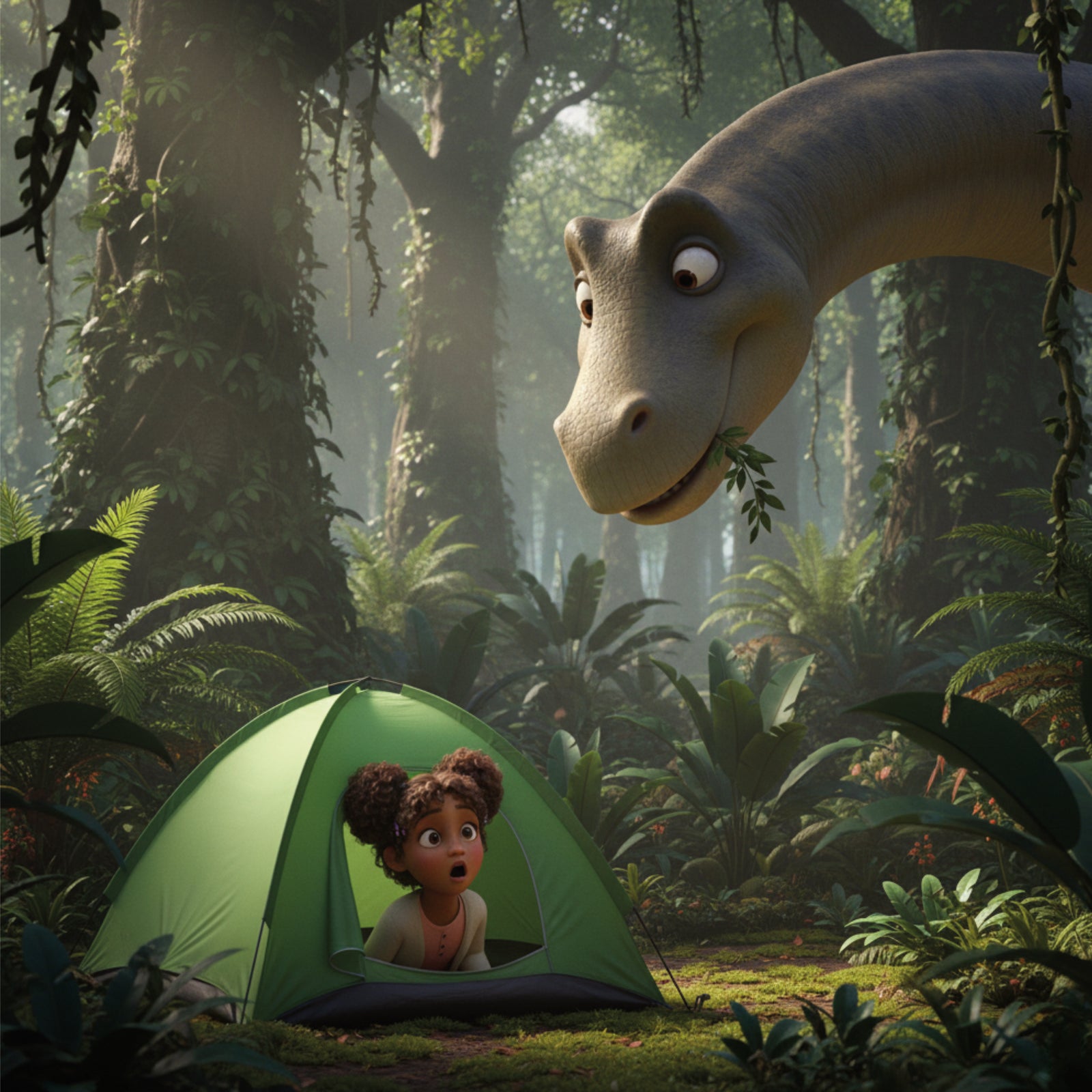 The Child and the day of the Dinosaurs