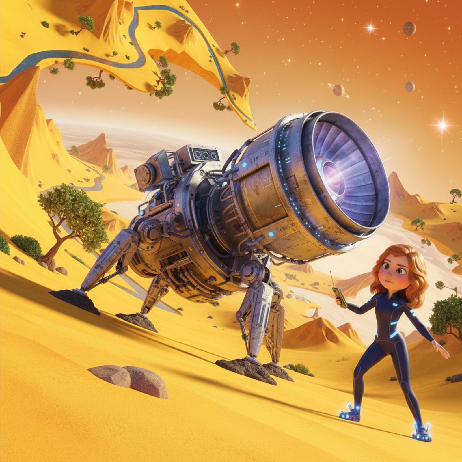 The Child and the Galactic Mission