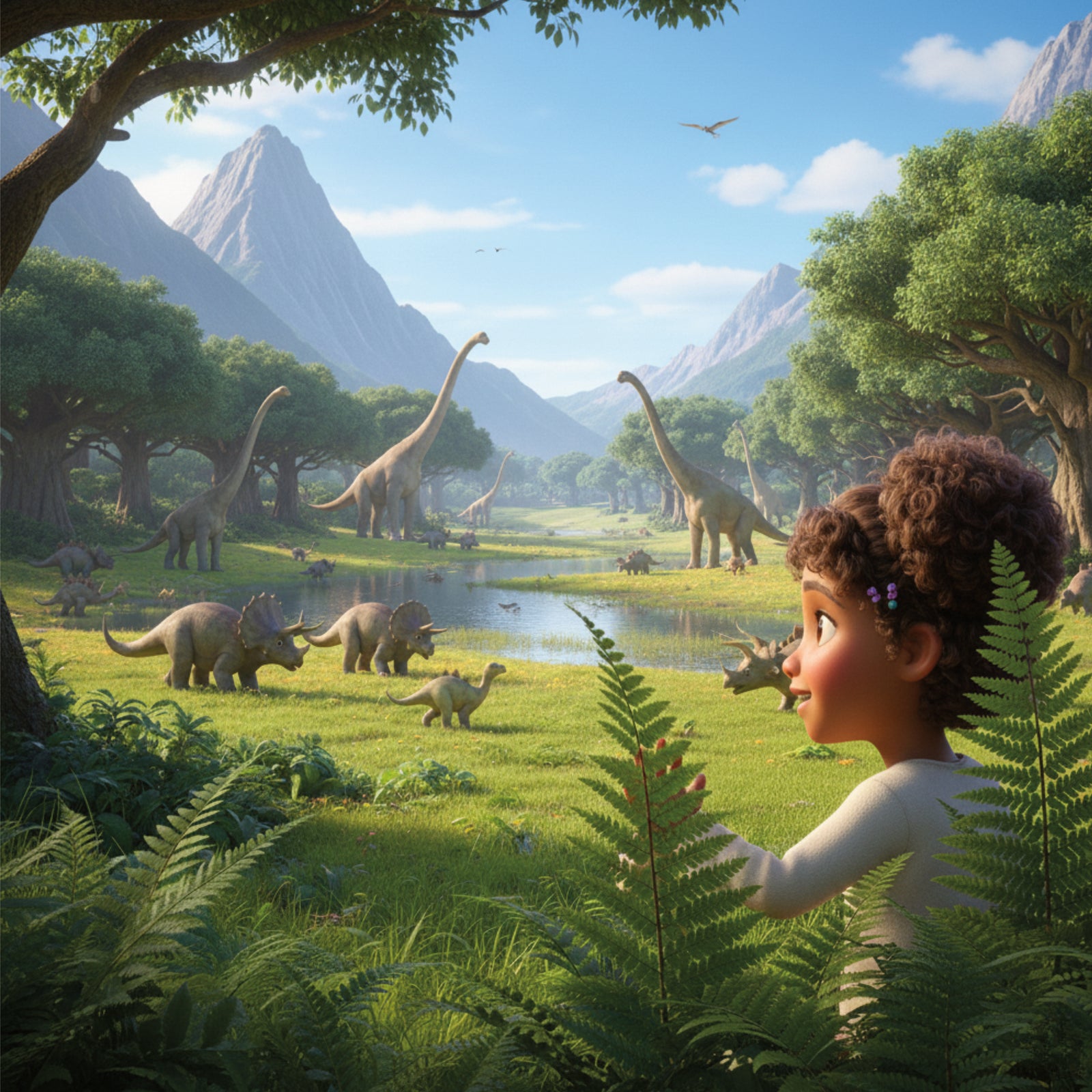 The Child and the day of the Dinosaurs