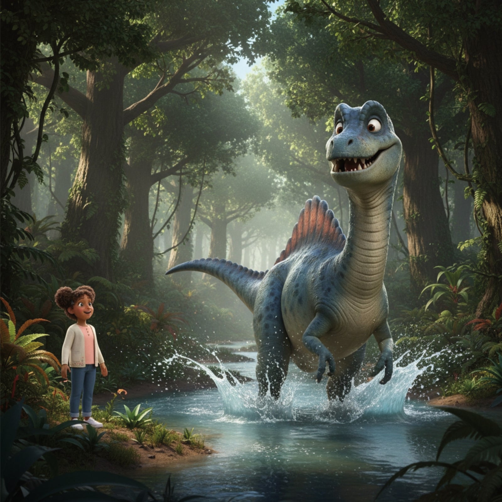 The Child and the day of the Dinosaurs